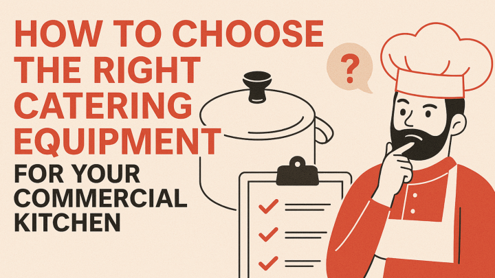 How to Choose the Right Catering Equipment for Your Commercial Kitchen